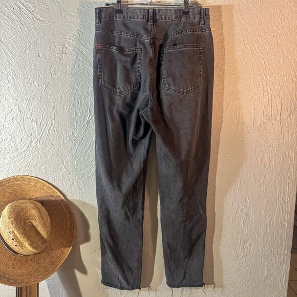 Carhartt XL Navy Blue Ripstop Cargo Work Pants Elastic Waist - Picture 4 of 9